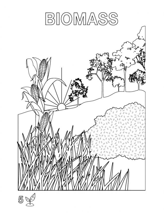 660x854 Renewable Energy Coloring Pages