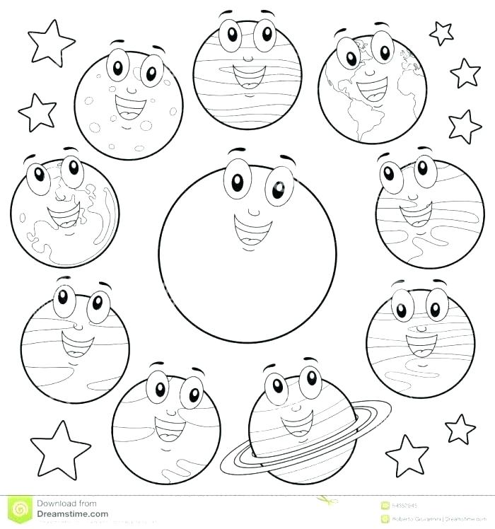 700x748 Coloring Pages Of The Solar System Printable Solar System Coloring