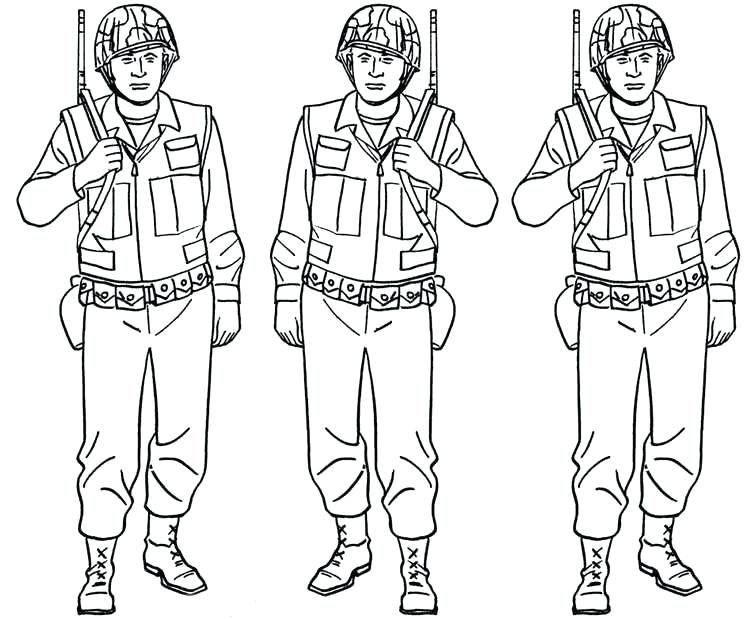 753x619 Soldier Coloring Page Coloring Pages Of Army Soldiers Army