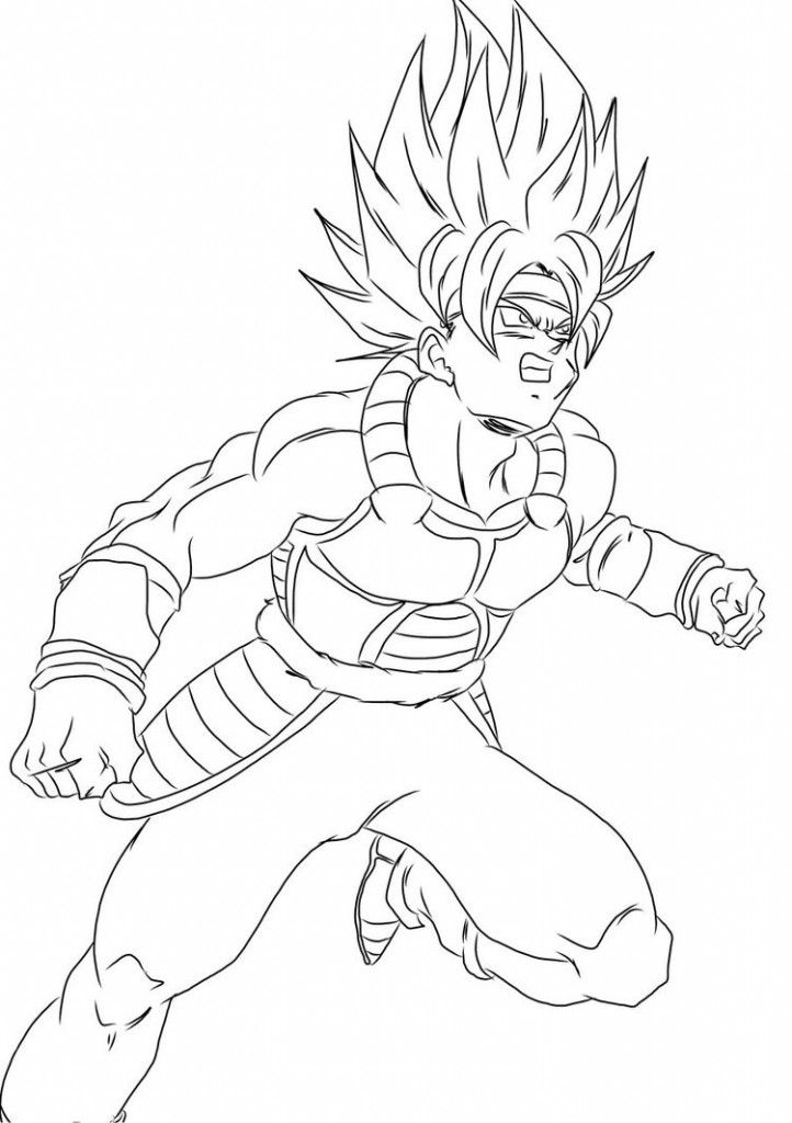722x1024 Free Printable Dragon Ball Z Coloring Pages For Kids Dragon Ball