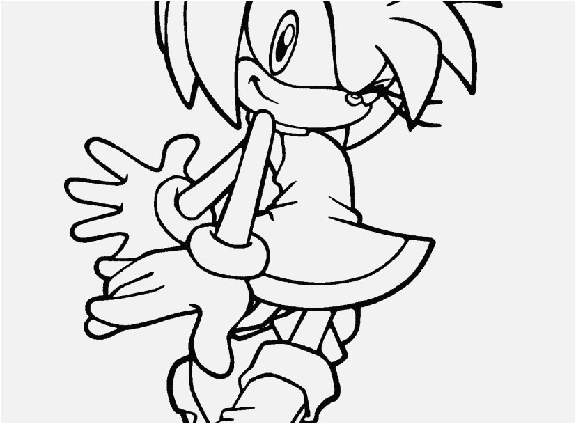827x609 Sonic Coloring Pages Display Sonic And Amy Coloring Pages