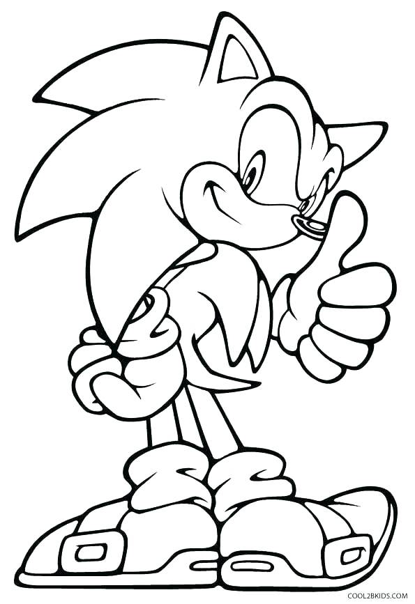 595x867 Coloring Pages Of Sonic Shadow The Hedgehog Coloring Pages T Sonic