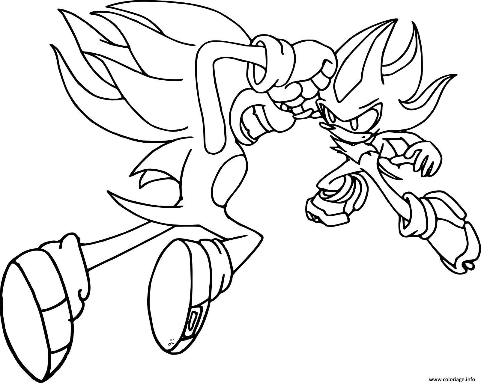 1604x1278 Awesome Collection Of Sonic Shadow Coloring Pages Online For Sonic