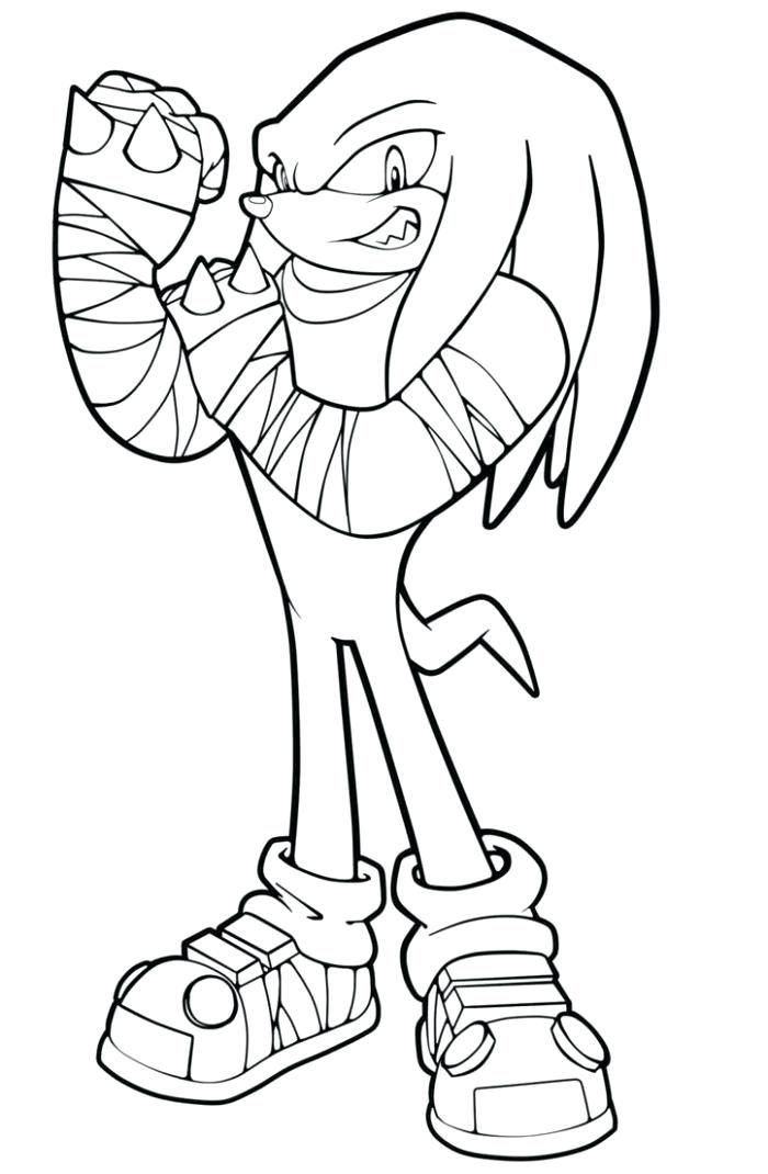 700x1070 Sonic Boom Coloring Pages