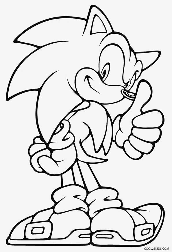 Sonic Coloring Boom Pages Hedgehog Sticks Print Friends Colouring ...