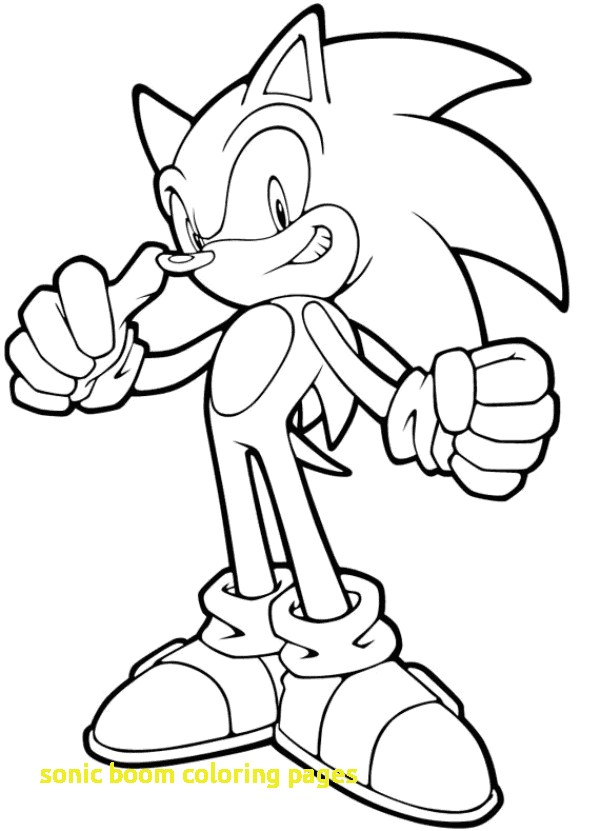 Sonic Boom Coloring Pages at GetDrawings | Free download