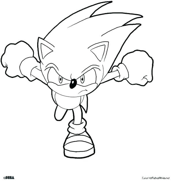 600x627 Sonic Characters Coloring Pages To Print Tails Coloring Pages