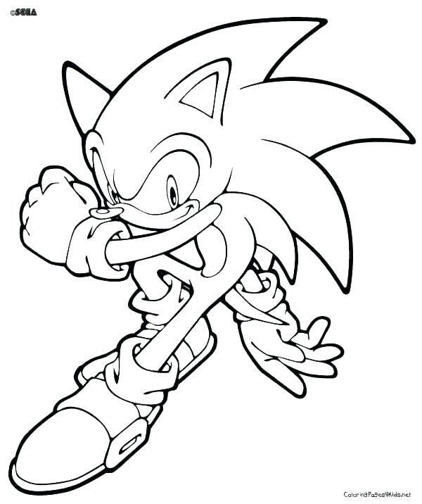 600x716 Sonic Color Pages Related Post Sonic Boom Coloring Pages To Print