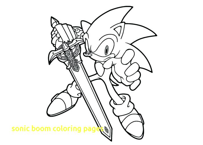 700x500 Sonic Coloring Page Sonic Boom Coloring Pages With Cool Sonic