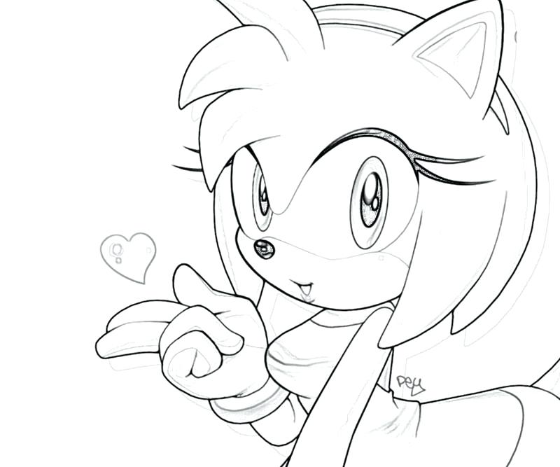 800x667 Sonic Characters Coloring Pages Baby Sonic Characters Coloring