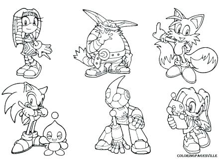 440x330 Sonic Coloring Pages Disney Coloring Pages For Kids Color Pages