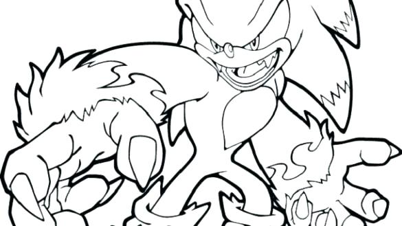 585x329 Sonic Color Page Sonic Coloring Pages Printable Sonic Coloring