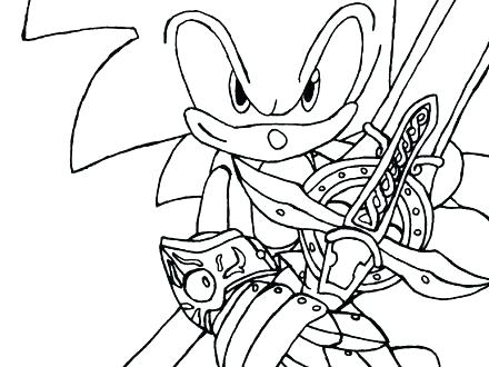 440x330 Free Printable Sonic The Hedgehog Coloring Pages Free Printable