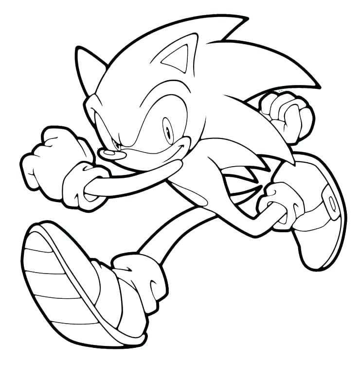 736x778 Get This Printable Sonic Coloring Pages Printable Sonic Coloring