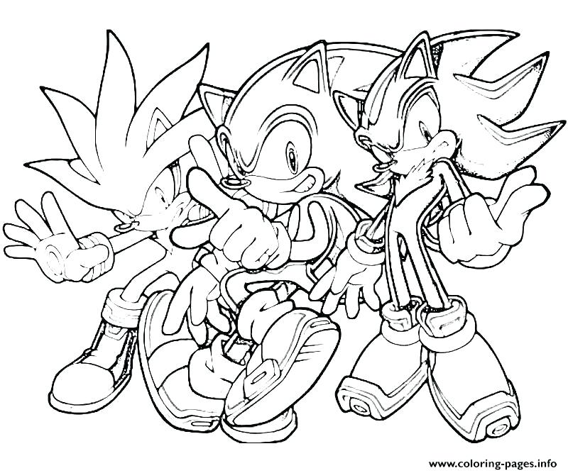 800x667 Sonic Coloring Pages Printable The Sonic Team Coloring Pages Free