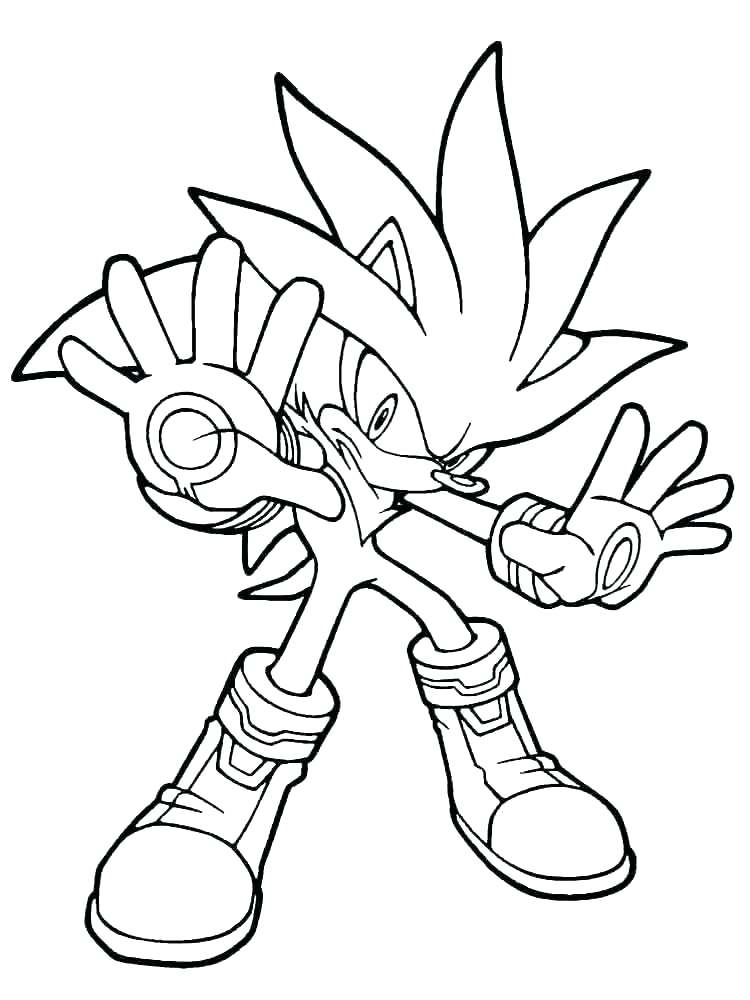 750x1000 Sonic The Hedgehog Coloring Pages Free Printable With Sonic