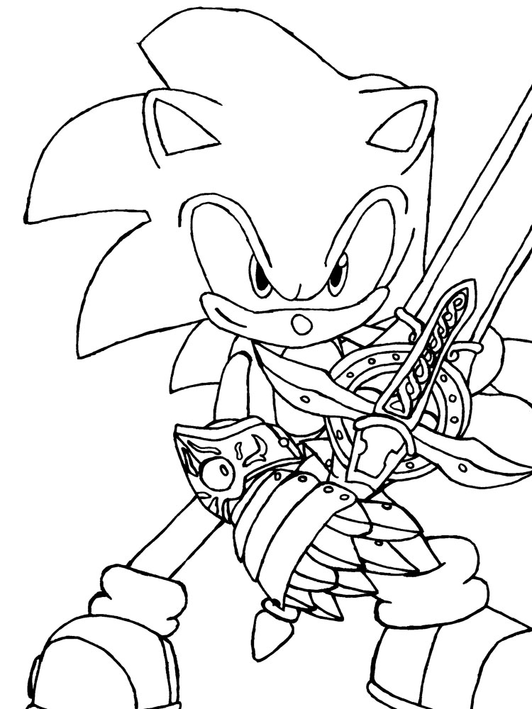 750x1000 Super Sonic Coloring Pages Free Printable Super Sonic Coloring Pages