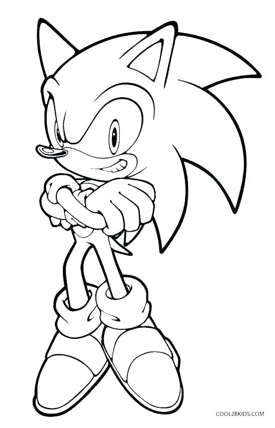 547x850 Sonic Coloring Pictures