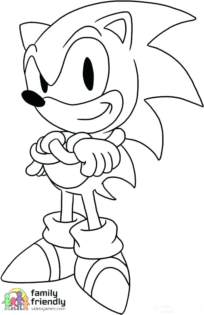 700x1080 Sonic Coloring Pages Printable New Sonic The Hedgehog Coloring