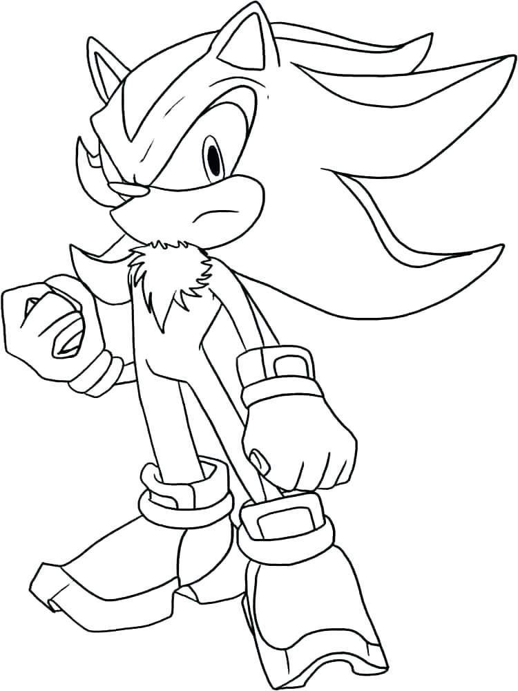 750x1000 Breathtaking Sonic The Hedgehog Coloring Page Sonic Color Pages