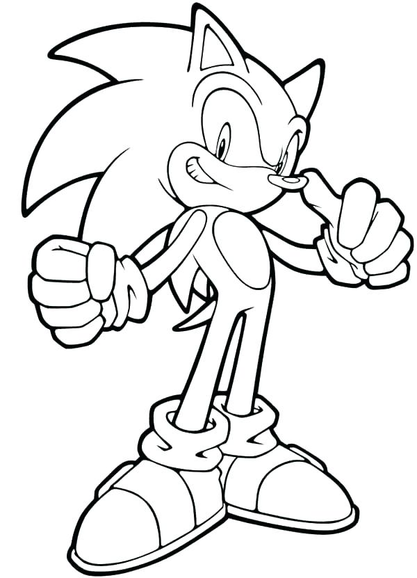 600x831 Sonic Color Page Epic Sonic Coloring Page In Coloring Page