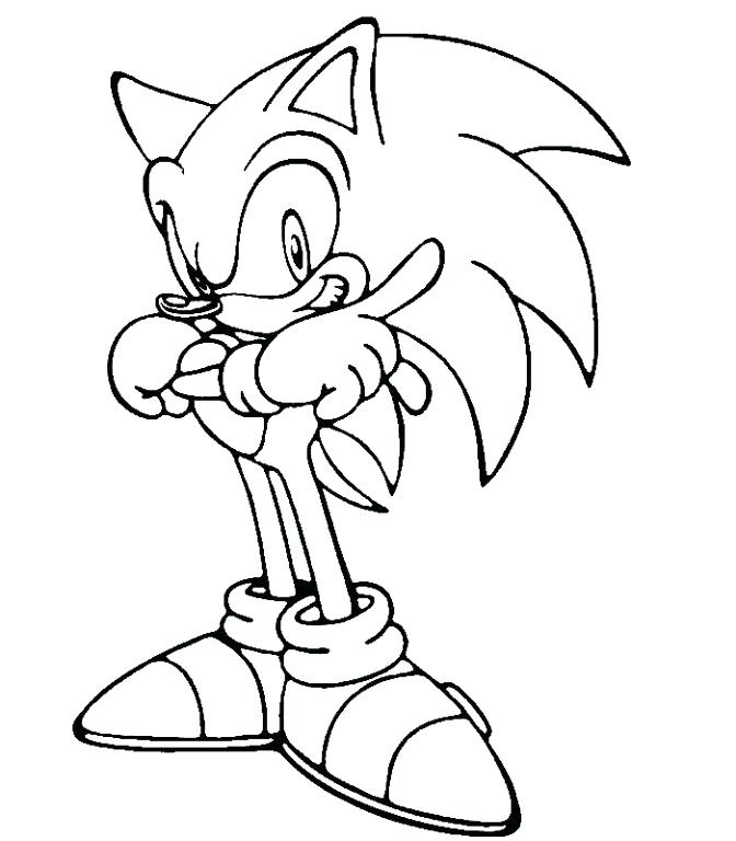 672x768 Sonic The Hedgehog Coloring Pages Free Coloring Pages For Kids