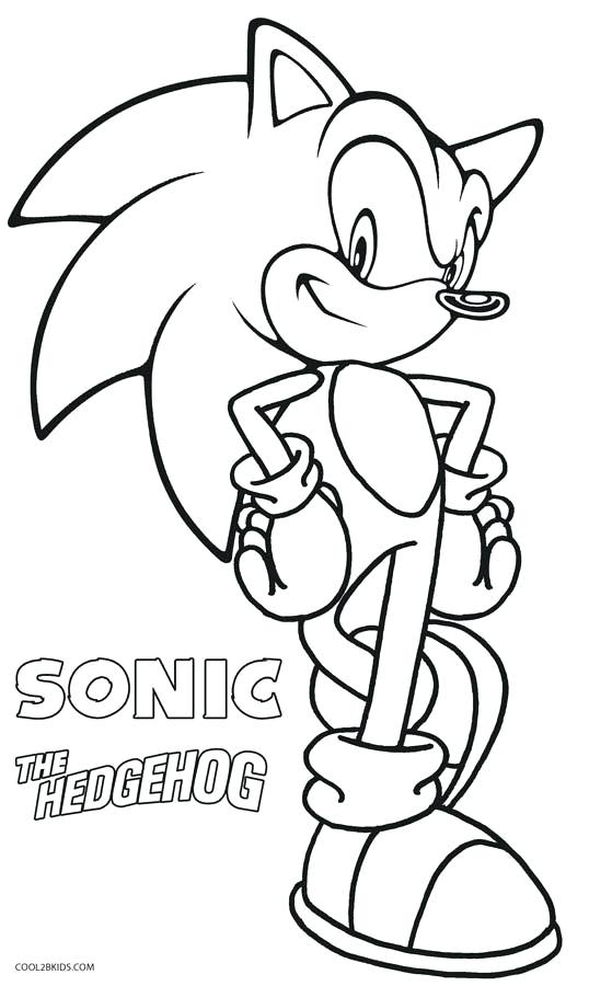 538x900 Sonic The Hedgehog Coloring Sheets Super Sonic Coloring Pages Free
