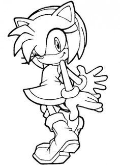 236x324 Free Printable Sonic The Hedgehog Coloring Pages For Kids Sonic