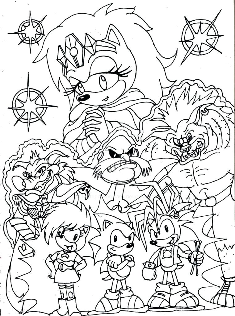 761x1024 Sonic Lost World Coloring Pages Sonic Underground Coloring Pages