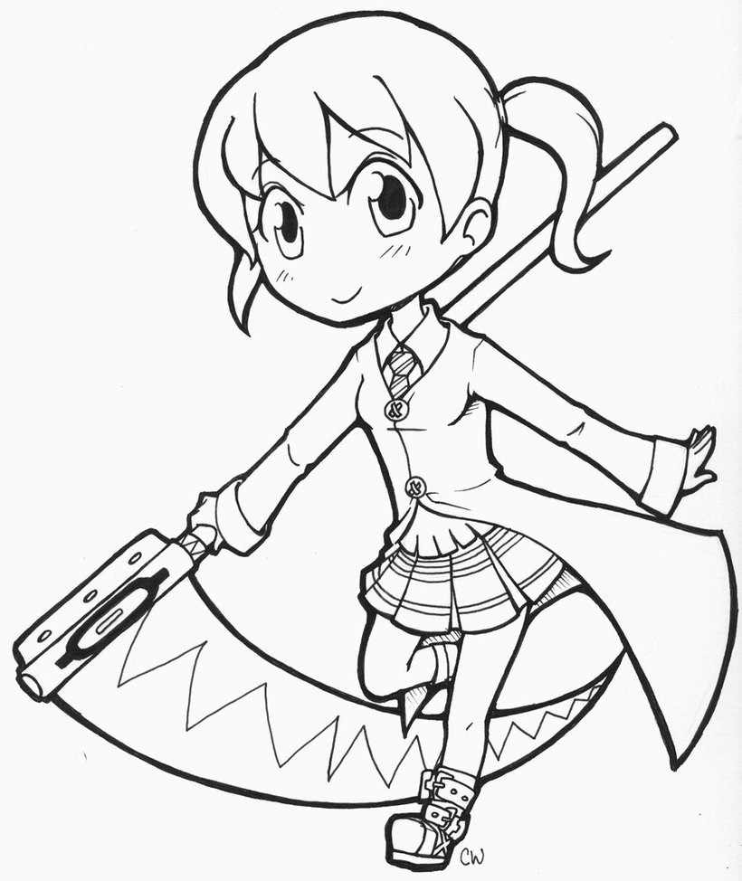 820x974 Soul Eater Coloring Pages Anime Kids Pedia New