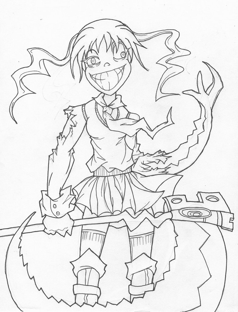 Soul Eater Coloring Pages at GetDrawings | Free download