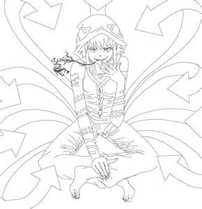 291x300 Soul Eater Coloring Pages Medusa Coloring Me