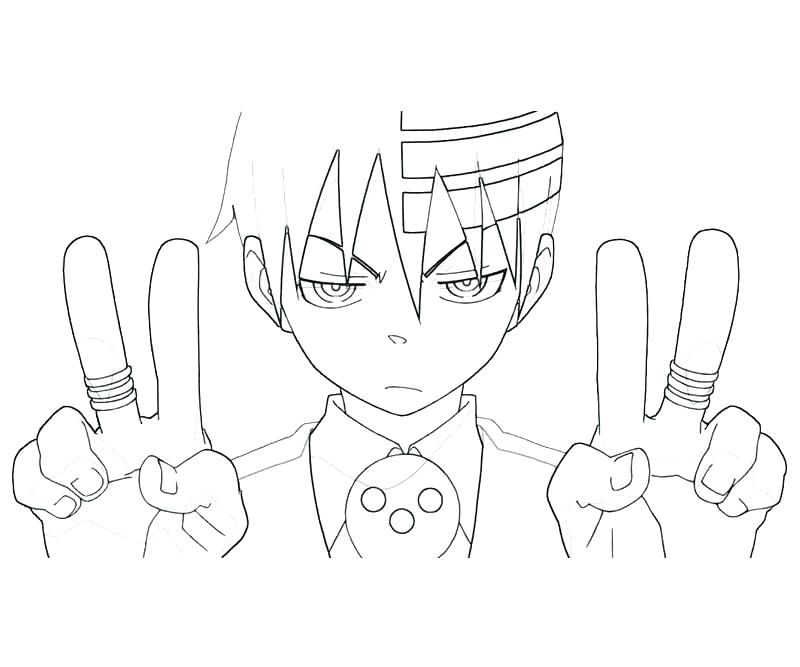 800x667 Soul Eater Coloring Pages Soul Eater Coloring Pages Magnificent