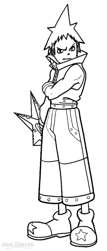 363x850 Printable Soul Eater Coloring Pages For Kids