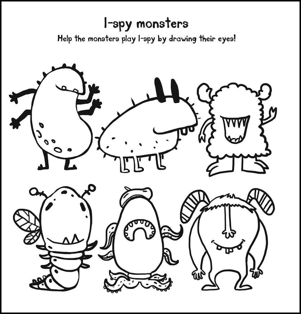 1020x1065 I Spy Coloring Sheets