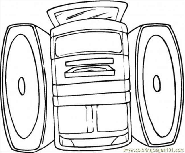 650x536 Sound Coloring Pages