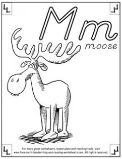 242x314 Alphabet Coloring Pages