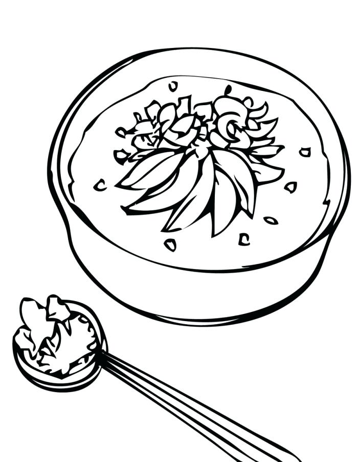 700x905 Stone Soup Coloring Page Chicken Soup With Rice Coloring Pages