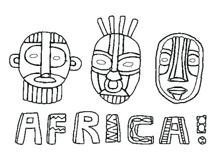 440x330 Map Of Africa Coloring Page Coloring Pages Coloring Pages Color
