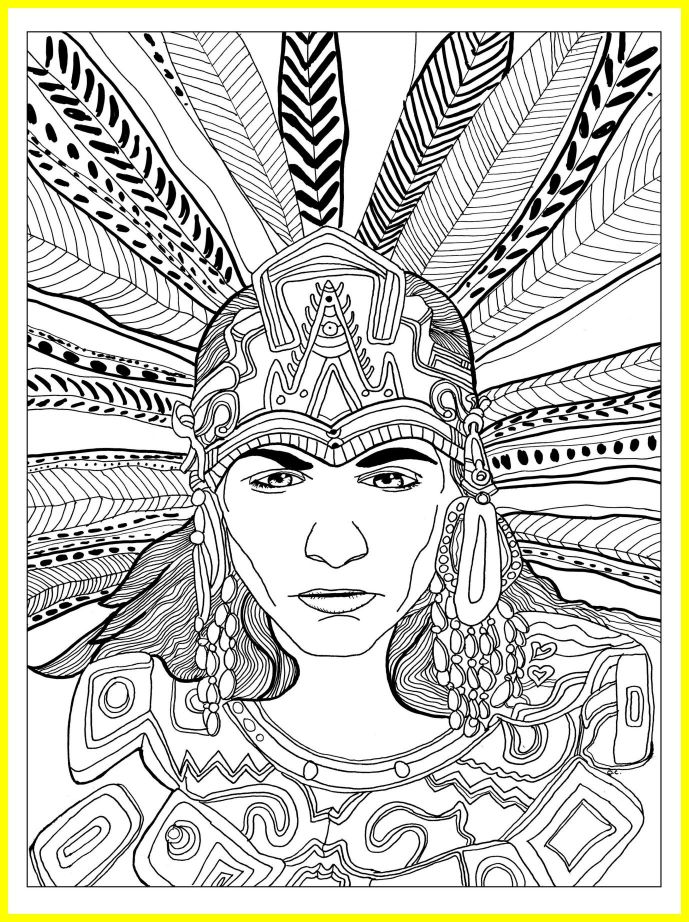 689x922 Incredible South Dakota Coloring Page