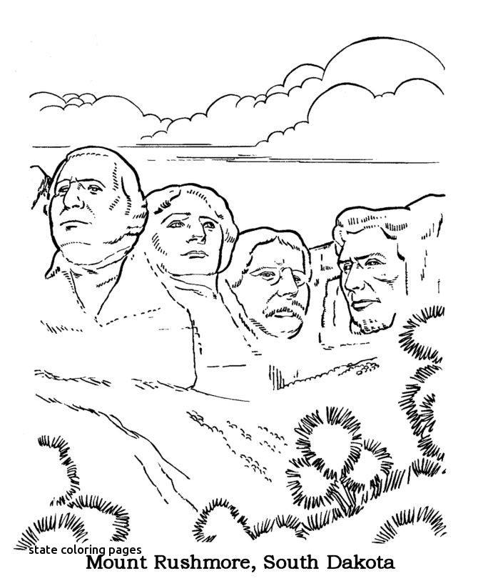 670x820 State Coloring Pages