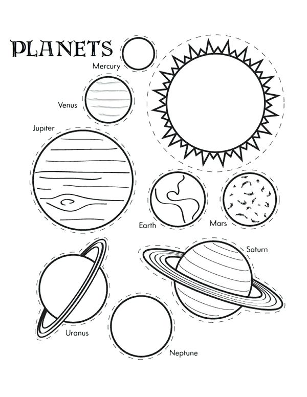 600x776 Space Coloring Pages