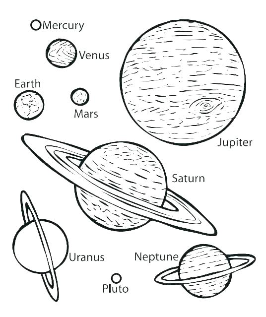 536x639 Outer Space Themed Coloring Pages Icontent