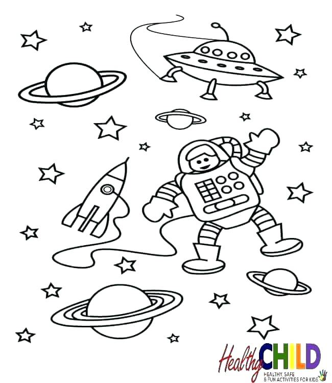 650x750 Space Coloring Pages For Preschoolers Space Coloring Page Solar