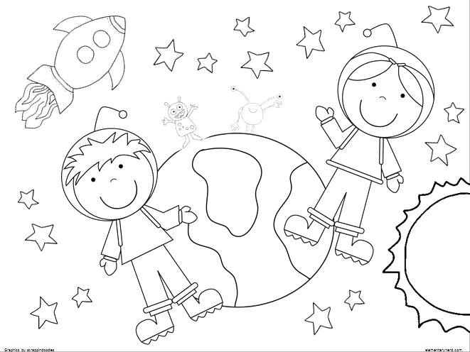 661x496 Coloring Pages Space Unique Outer Space Coloring Pages In Download