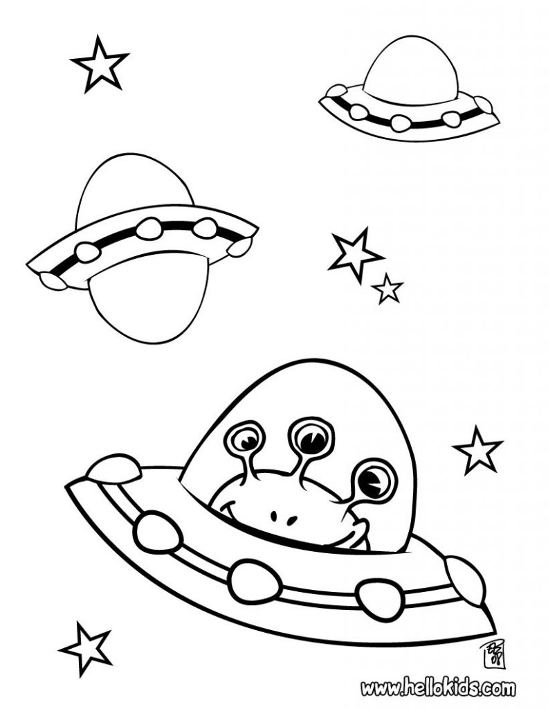792x1024 Space Coloring Pages