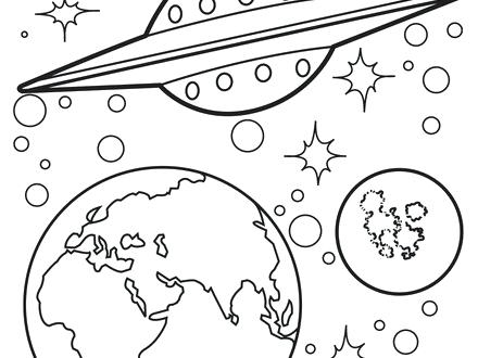 440x330 Space Jam Coloring Book Free Printable Space Coloring Space