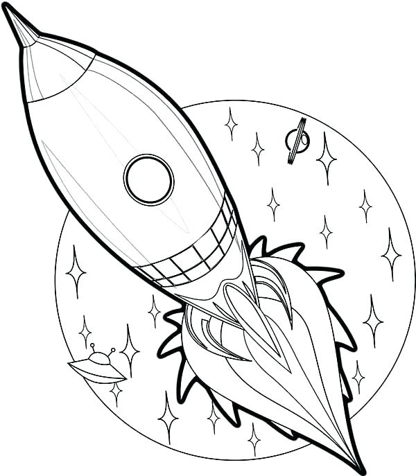 600x687 Space Coloring Page Rocket Ship Coloring Page Rocket Ship Entering