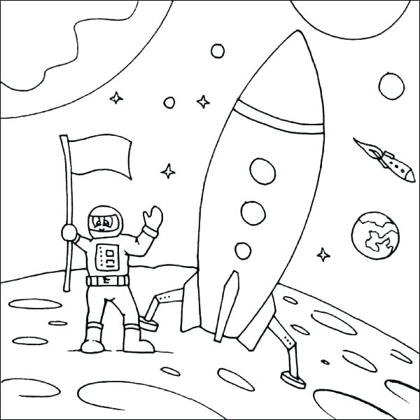 600x600 Space Ship Coloring Page Space Master Spaceship Coloring Page