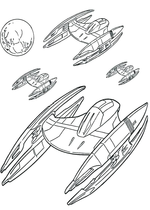 600x840 Star Wars Spaceship Colouring Pages Space Ship Coloring Page